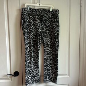MICHAEL KORS leopard jeans